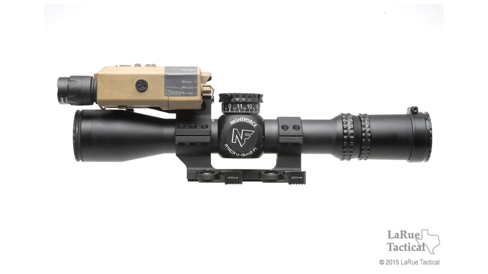 LaRue Tactical QD Scope Mount for Wilcox RAPTAR, Black, LT845