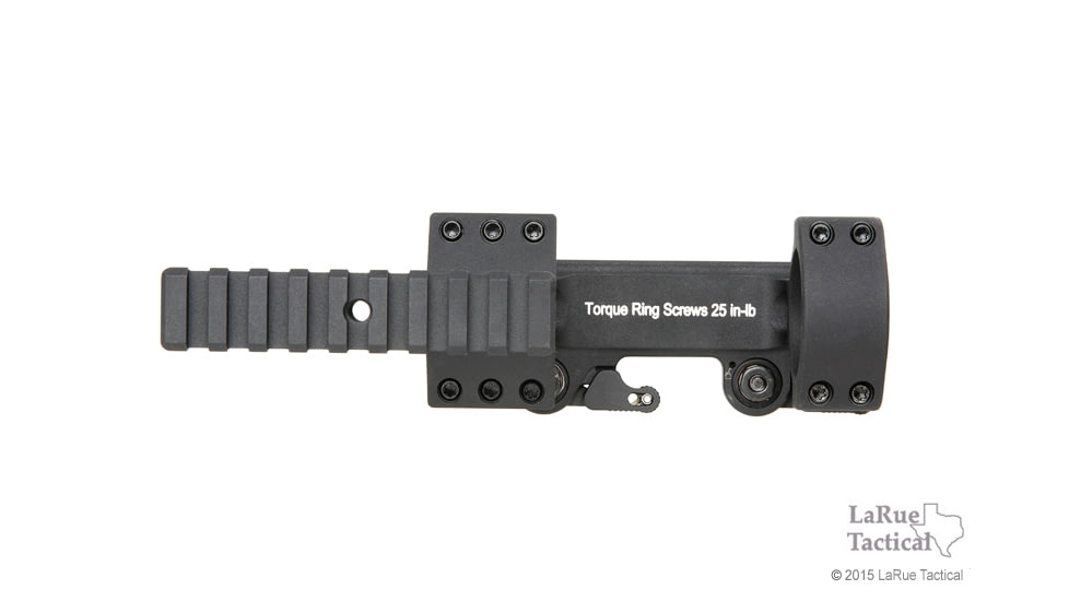 LaRue Tactical QD Scope Mount for Wilcox RAPTAR, Black, LT845
