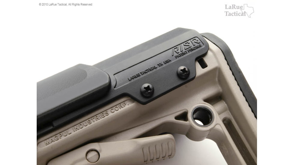 LaRue Tactical RISR Reciprocating Inline Stock Riser, Black, LT748-BLK