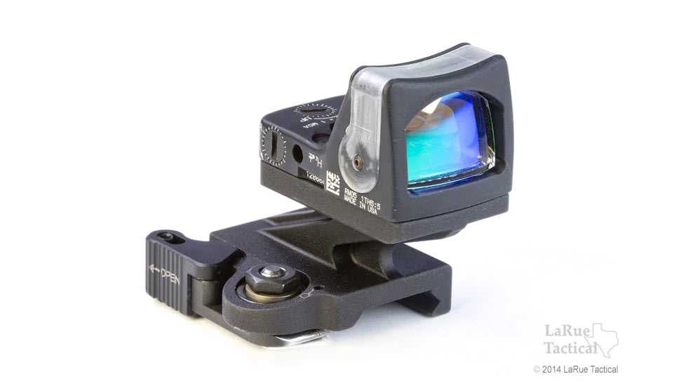 LaRue Tactical Trijicon RMR QD Mount, Lower-1/3 Cowitness, Black, LT827