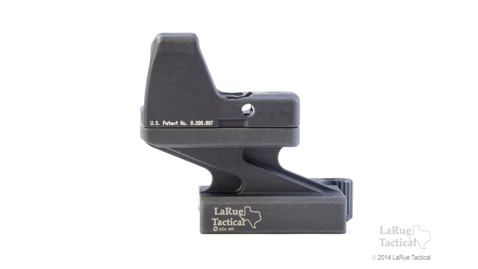 LaRue Tactical Trijicon RMR QD Mount, Lower-1/3 Cowitness, Black, LT827
