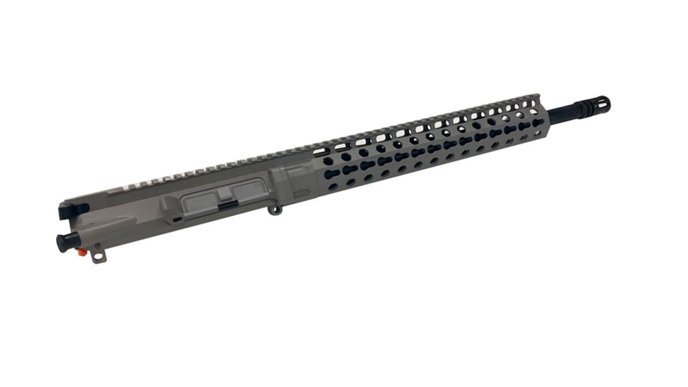 LaRue Tactical Upper Reciever, Complete AR-15 Keymod Upper, 16 in Barrel, Urban Dark Earth, Medium, LT-KU-556-16-UDE-130