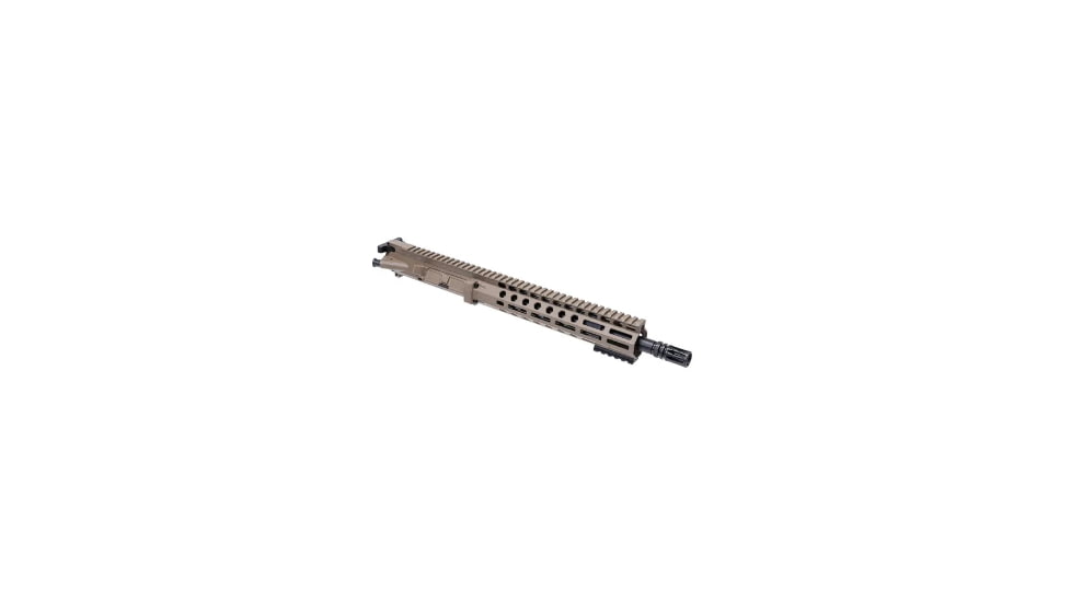 LaRue Tactical Upper Reciever, Complete AR-15 Match Grade Upper, 12 in barrel, Flat Dark Earth, Medium, LT-MGU-556-12-FDE-105