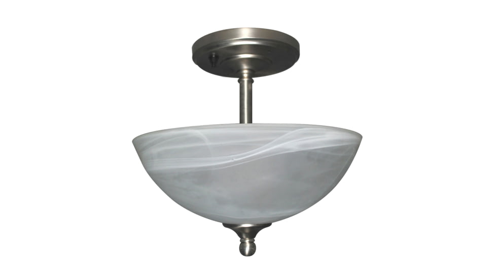 LaSalle Bristol 410Rvbf127504401, Fixture Semi Flush Ceiling Light Without Globe, 410RVBF127504401 FIXTURE