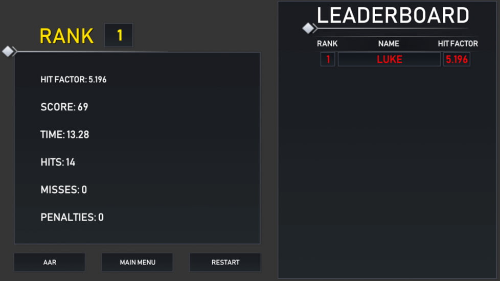 Laser Ammo Competitive Shooter Pro