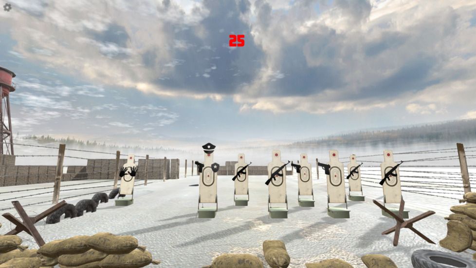 Laser Ammo Tactical Shoot/No-Shoot Target Software, Smokeless Range Simulator, TT001