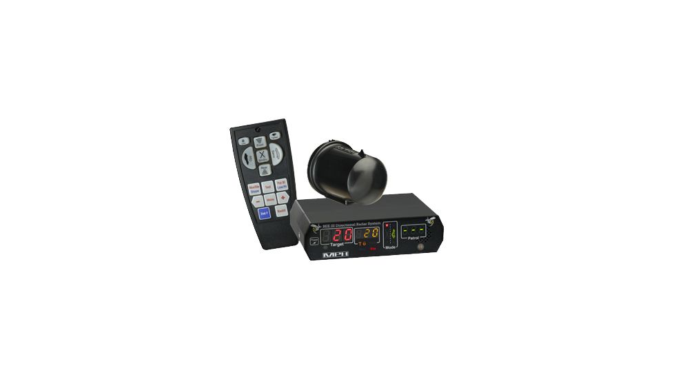 Laser Atlanta Bee Iii Ka-Band, Motorcycle Version, Incl. Front Antenna, Wireless Remote Control Radar