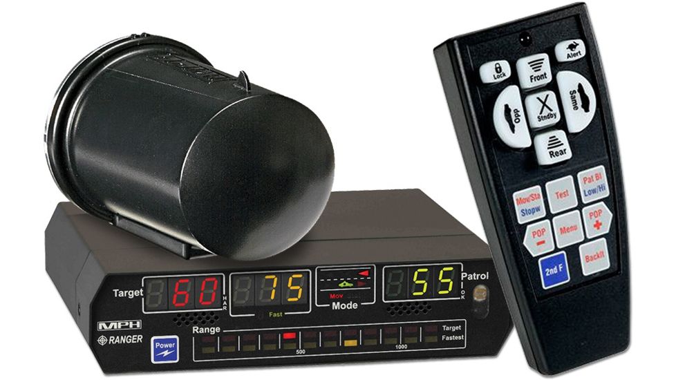 Laser Atlanta Ranger Ez Radar, Incl. Front Antenna, Wireless Remote Control Radar