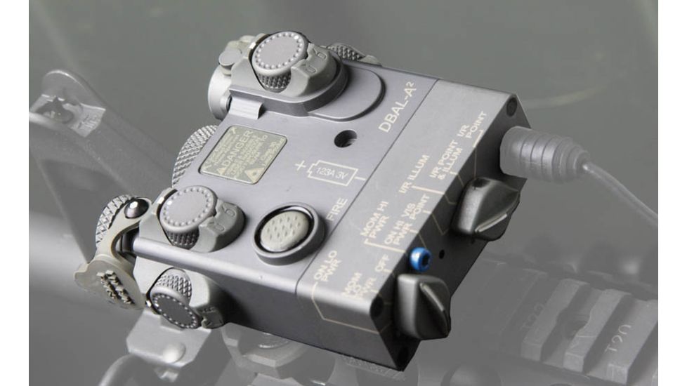 Steiner Laser Devices DBAL-A2H Laser Sight w/ Visible Red Pointer 5mW, Infrared Pointer 50mW and Infrared Pointer/Illuminator 200mW, Foliage Green