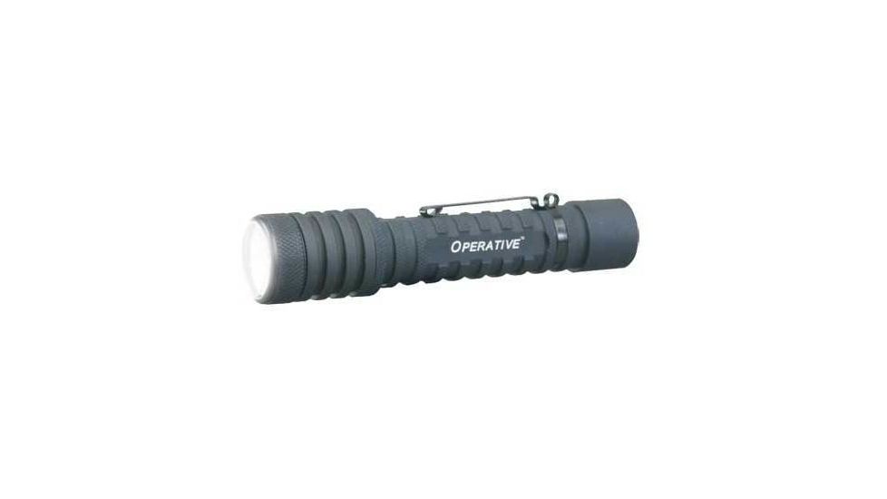 Steiner Laser Devices Operative OV-1 High Flux LED 6-volt Tactical Flashlight 31000LED