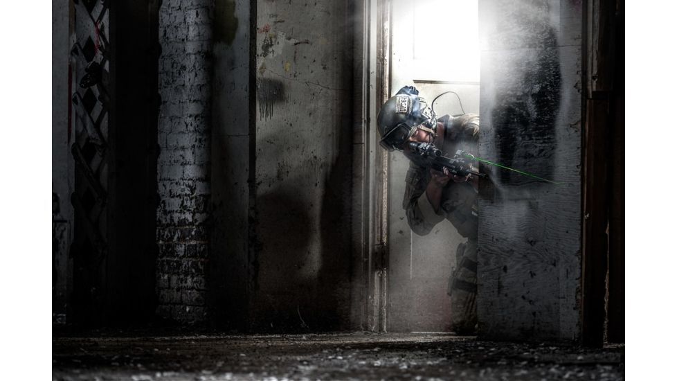 Steiner Laser Devices PEQ-15A DBAL-A2 w/5mW Red Visible Laser Pointer,5mW IR Pointer,50mW IR Illuminator,Foliage/Green 10003 PEQ15A10003-10003