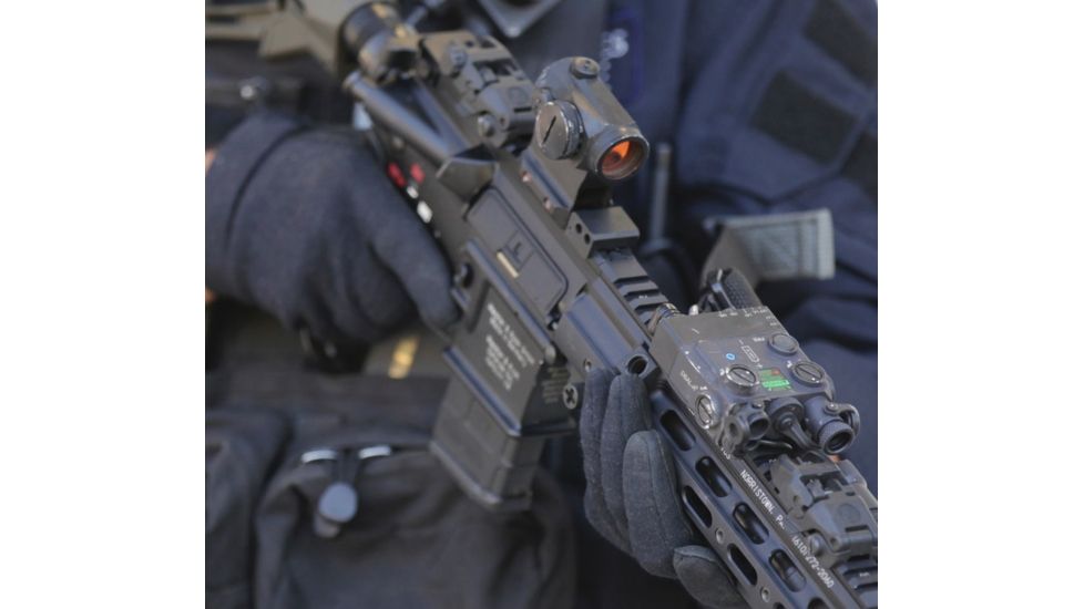 Steiner Laser Devices PEQ-15A DBAL-A2 w/5mW Red Visible Laser Pointer,5mW IR Pointer,50mW IR Illuminator,Foliage/Green 10003 PEQ15A10003-10003