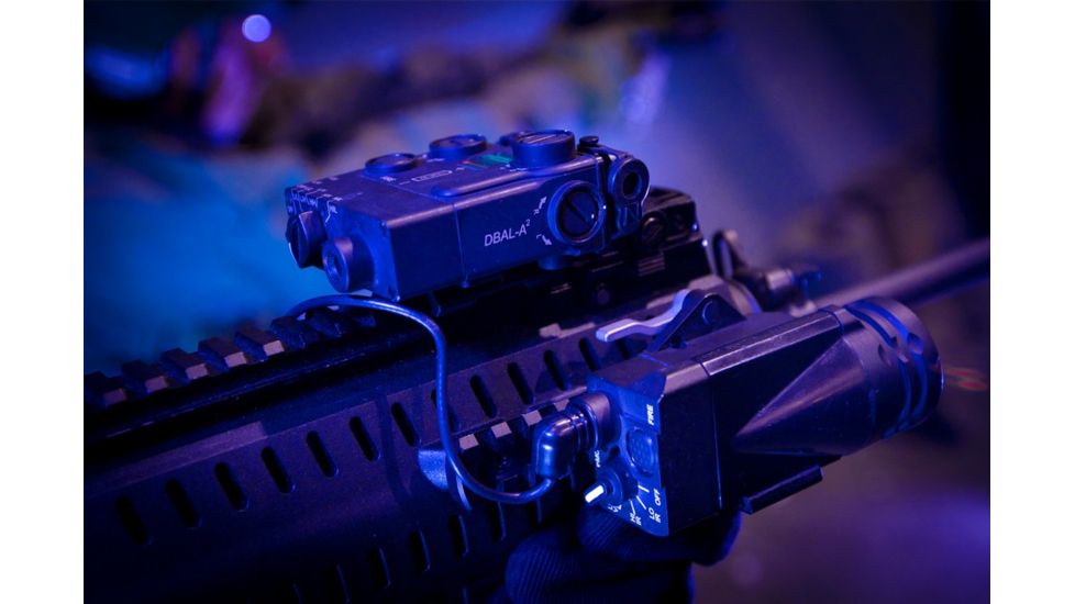 Steiner Laser Devices PEQ-15A DBAL-A2 w/5mW Red Visible Laser Pointer,5mW IR Pointer,50mW IR Illuminator,Foliage/Green 10003 PEQ15A10003-10003