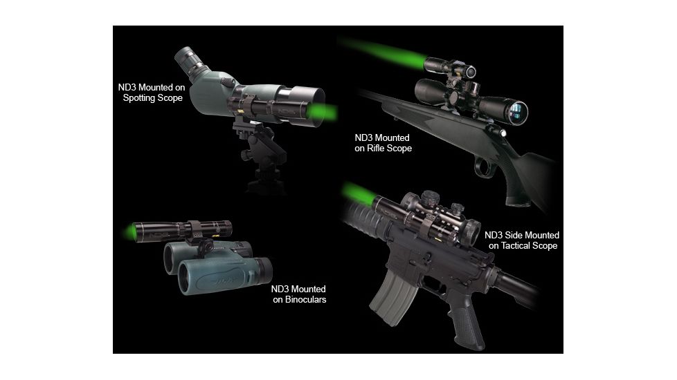 Laser Genetics ND3 - possible mounting options
