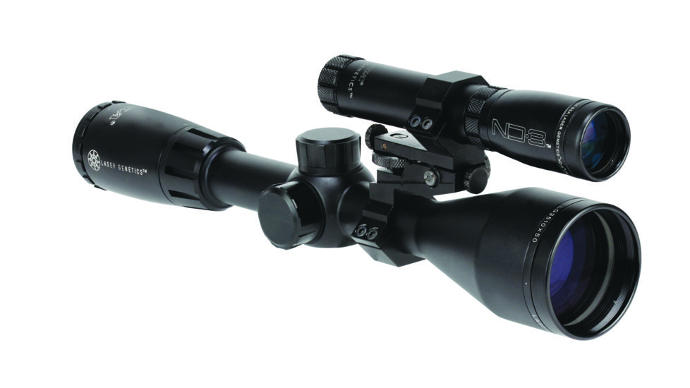 Laser Genetics ND3S Laser Designator w/ Scope &amp; 30mm Rings
