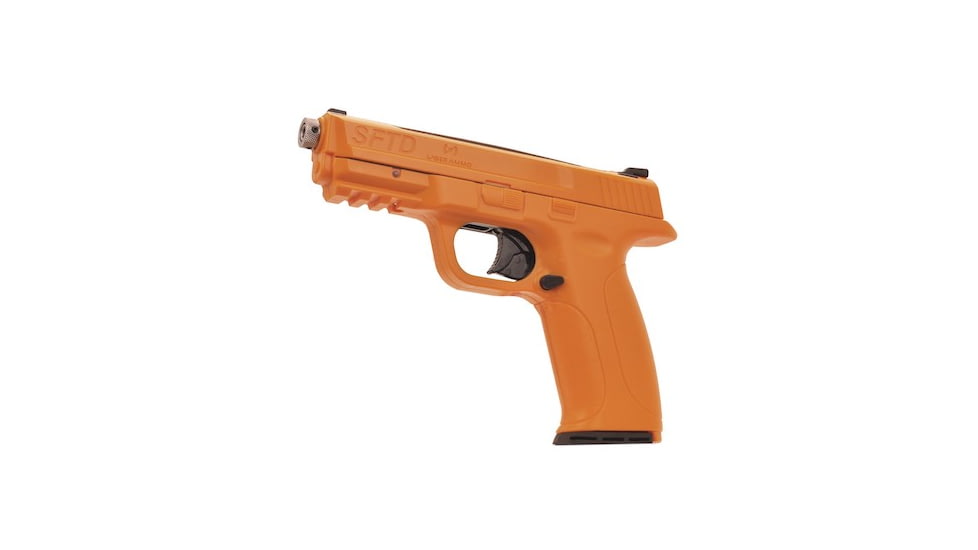 Laser Ammo makes their laser training pistols available as a Smith &amp; Wesson M&amp;P (here) and a Glock 17. 
