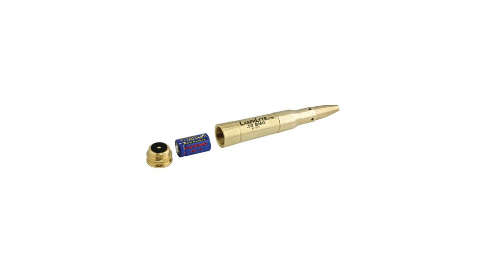 LaserLyte Kryptonyte .50 BMG Green Laser Cartridge Bore Tool Fits Inside Chamber K-50