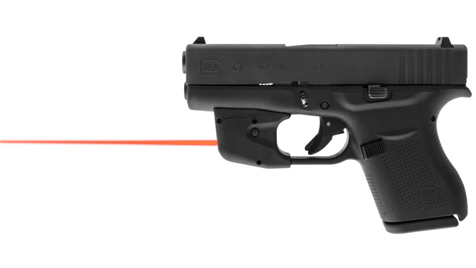 LaserLyte Laser Sight Trainer Glock 42, 43, 26, 27, Black, UTA-YY