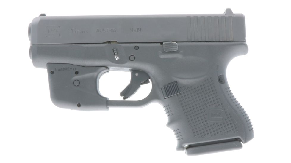 LaserLyte Laser Sight Trainer Glock 42, 43, 26, 27, Black, UTA-YY