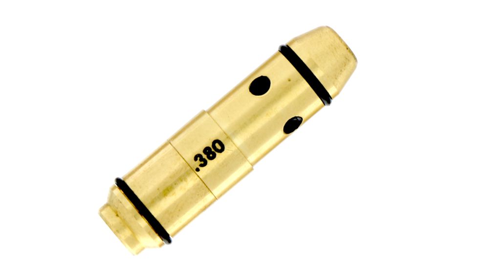 USED LaserLyte Laser Trainer Pistol Cartridge, .380 Caliber, Brass, LT-380, EDEMO1, Condition Parts Only/Salvage, Defective