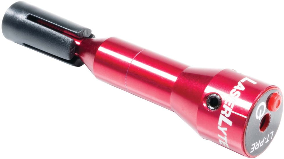 LaserLyte Universal Laser Trainer, Red Laser, Fits Calibers From 380-45 with a Minimum Barrel Length of 1.85, Red/Black, 1231432