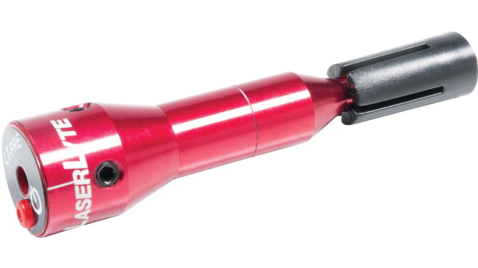 LaserLyte Universal Laser Trainer, Red Laser, Fits Calibers From 380-45 with a Minimum Barrel Length of 1.85, Red/Black, 1231432