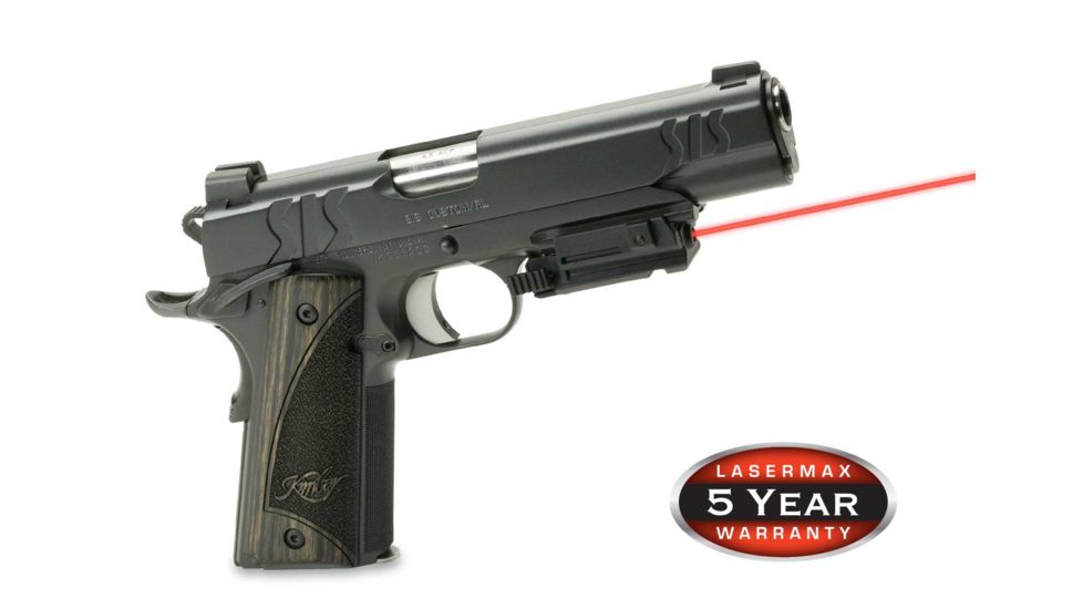 Lasermax Uni-Max Lasersight Red Laser, Rail Mounted - Pistols - LMS-UNI-ES