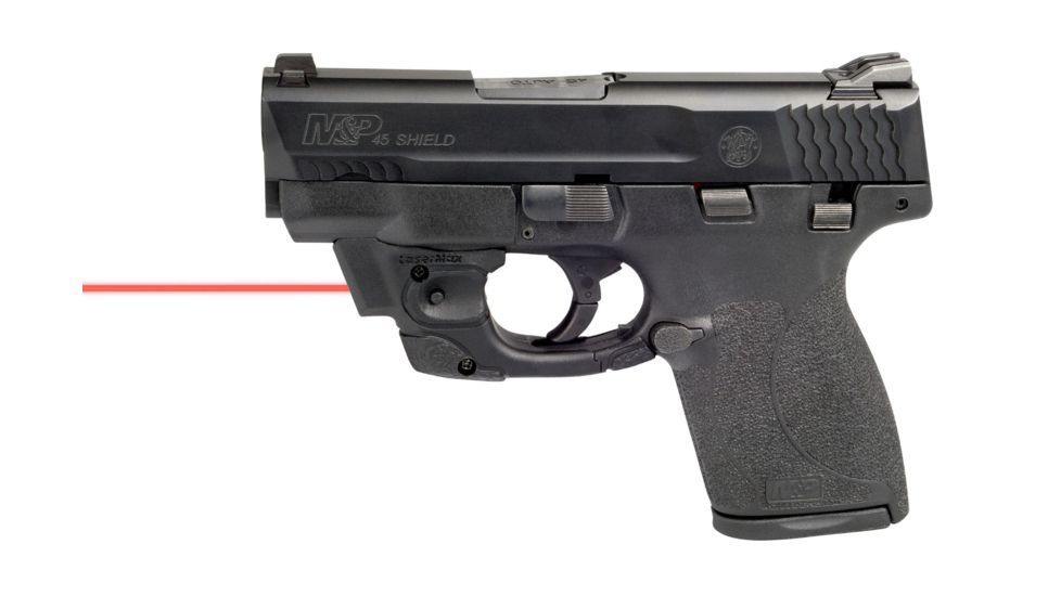 Lasermax CenterFire for S&amp;W Shield, .45 cal, Red CF-SHIELD-45