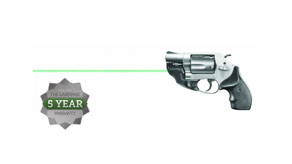 Lasermax CenterFire Green Laser Sight, Smith and Wesson Jframe Award Warranty