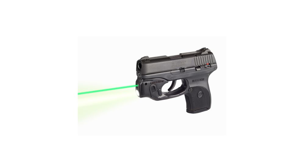 LaserMax CenterFire Gripsense Light &amp; Green Laser, Ruger LC9/LC380/LC9S, Black, CF-LC9-C-G