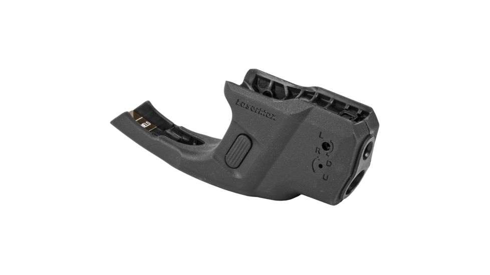 LaserMax CenterFire Gripsense Light &amp; Green Laser, S&amp;W Shield 9mm, .40 cal, Black, CF-SHIELD-C-G