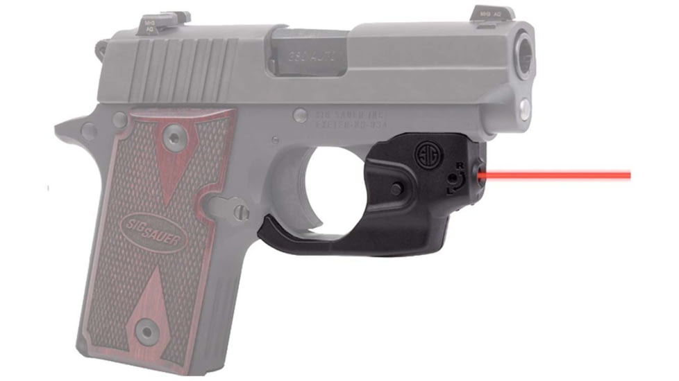 LaserMax CenterFire Laser Sight for Sig Sauer P238/P938, Red, CF-P238