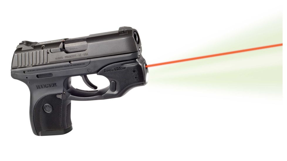 LaserMax CenterFire Gripsense Light &amp; Red Laser, Ruger LC9/LC380/LC9S, Black, CF-LC9-C-R