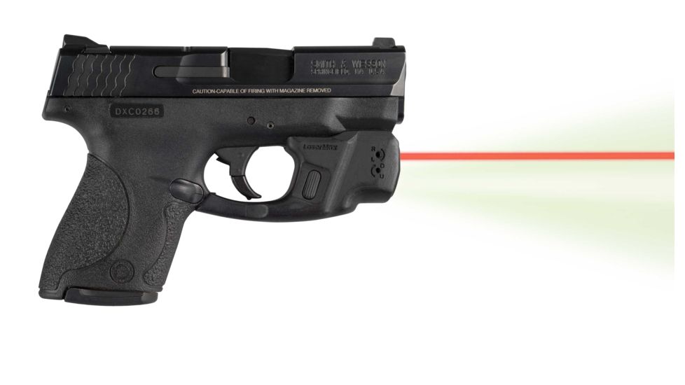 LaserMax CenterFire Gripsense Light &amp; Red Laser, S&amp;W Shield 9mm, .40 cal, Black, CF-SHIELD-C-R