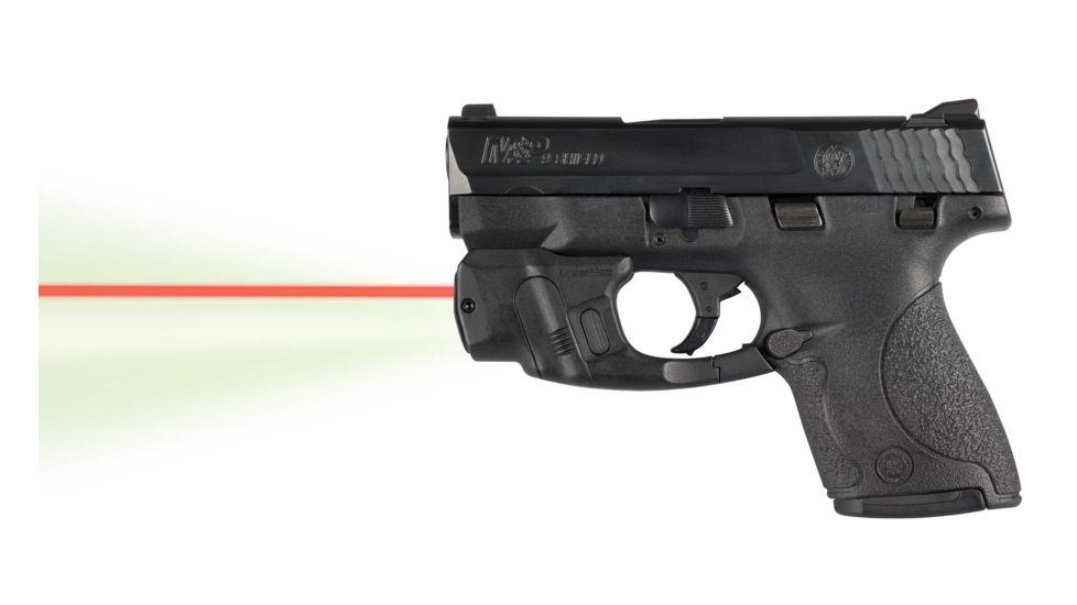 LaserMax CenterFire Gripsense Light &amp; Red Laser, S&amp;W Shield 9mm, .40 cal, Black, CF-SHIELD-C-R
