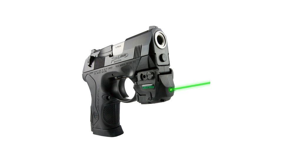 LaserMax Genesis Rechargeable Green Laser Sight, Black - LMS-GEN