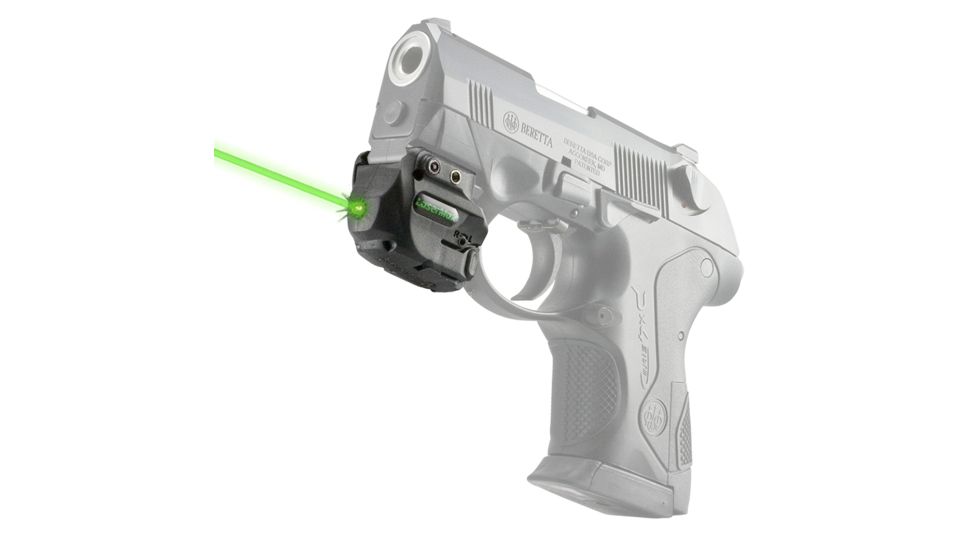 LaserMax Genesis Rechargeable Green Laser Sight, Black - LMS-GEN
