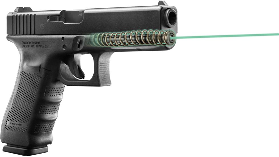 LaserMax Guide Rod Red Laser Sight For Glock 22, Generation 4, Green, LMS-G4-22G