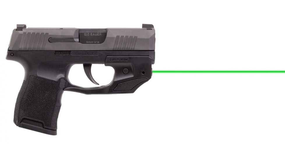 LaserMax Laser Centerfire w/Gripsence, Green, Sig P365/P365 XL, GSP365G