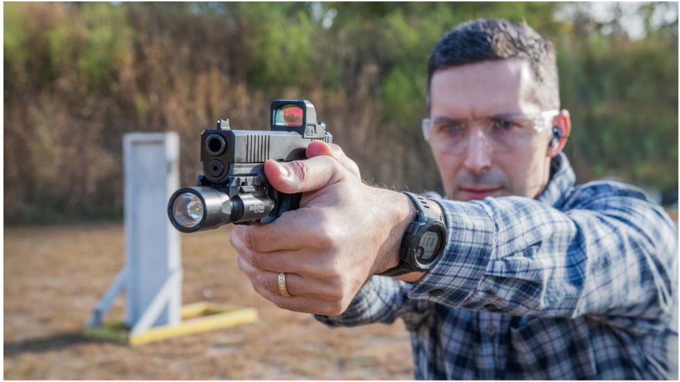 LaserMax Compact Reflex Red Dot Sight  3 MOA Red Dot, Matte Black, LMCRDS