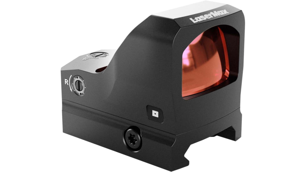 LaserMax Compact Reflex Red Dot Sight  3 MOA Red Dot, Matte Black, LMCRDS