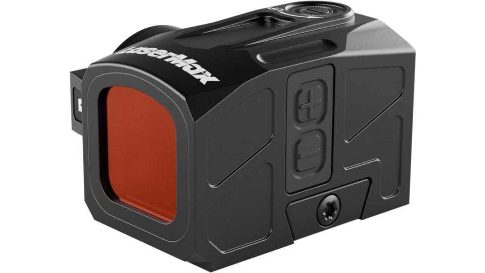 LaserMax Enclosed Reflex Red Dot Sight, 3 MOA Red Dot Reticle, Matte Black, LMERDS