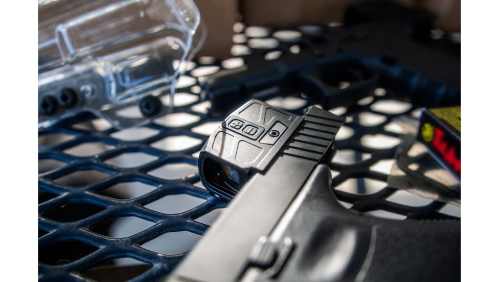 LaserMax Enclosed Reflex Red Dot Sight, 3 MOA Red Dot Reticle, Matte Black, LMERDS