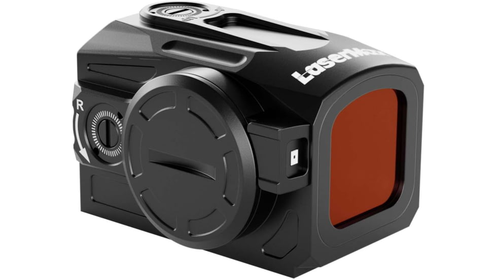 LaserMax Enclosed Reflex Red Dot Sight, 3 MOA Red Dot Reticle, Matte Black, LMERDS