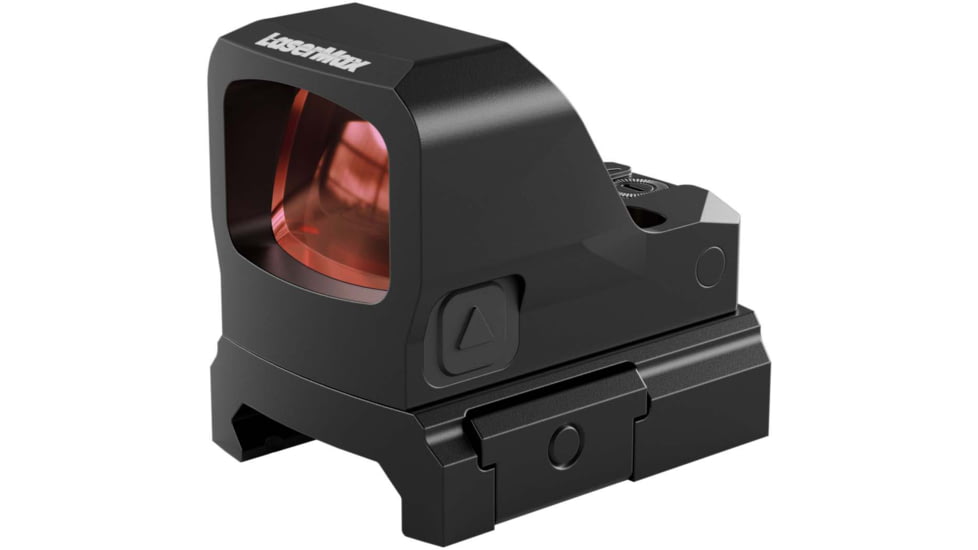 LaserMax Micro Reflex Red Dot Sight, 4 MOA Red Dot, Matte Black, LMMRDS