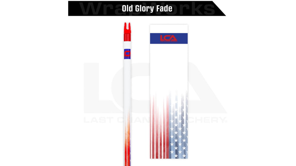 Last Chance WrapWorks Stock Old Glory Fade Precision Flex L-Series, 1503391
