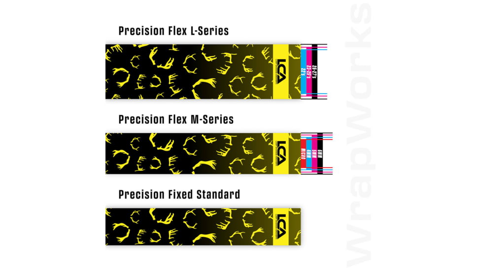 Last Chance WrapWorks Stock Rack &amp; Stack Black/Yellow Precision Flex L-Series, 1503394