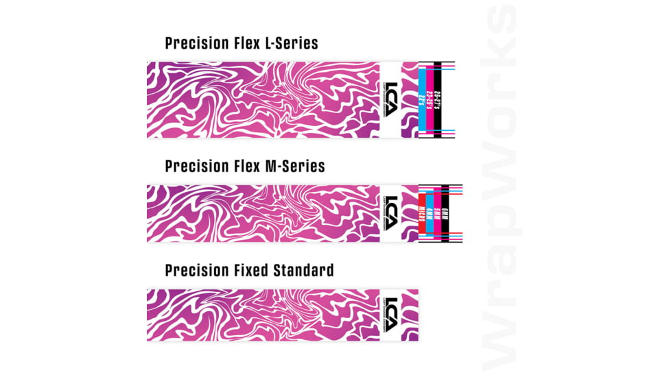 Last Chance WrapWorks Water Wave Pink/White Precision Flex M-Series, 1503410