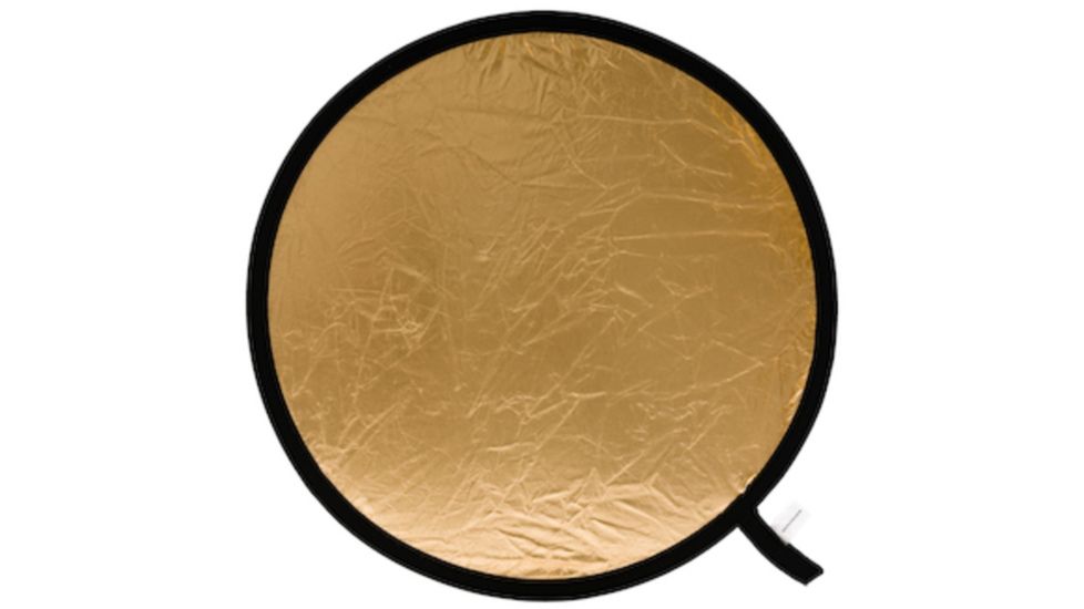Lastolite 38 Collapsible Reflector - Gold White LLLR3841