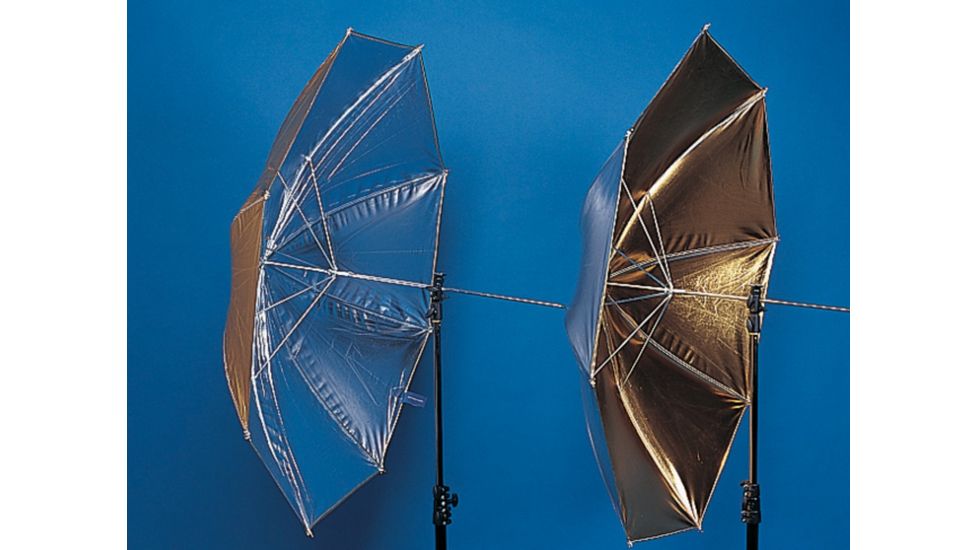 Lastolite 40" Reversible Umbrella - Silver/gold LL LU4534